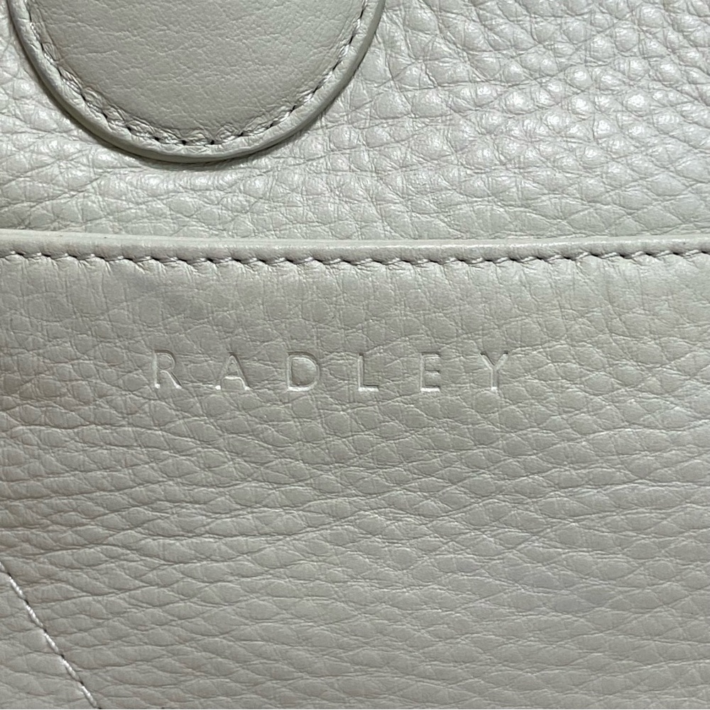 RADLEY LONDON Light Mint Pebbled Leather Satchel - Picture 3 of 14
